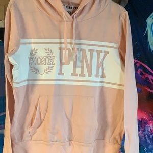 Light pink PINK hoodie